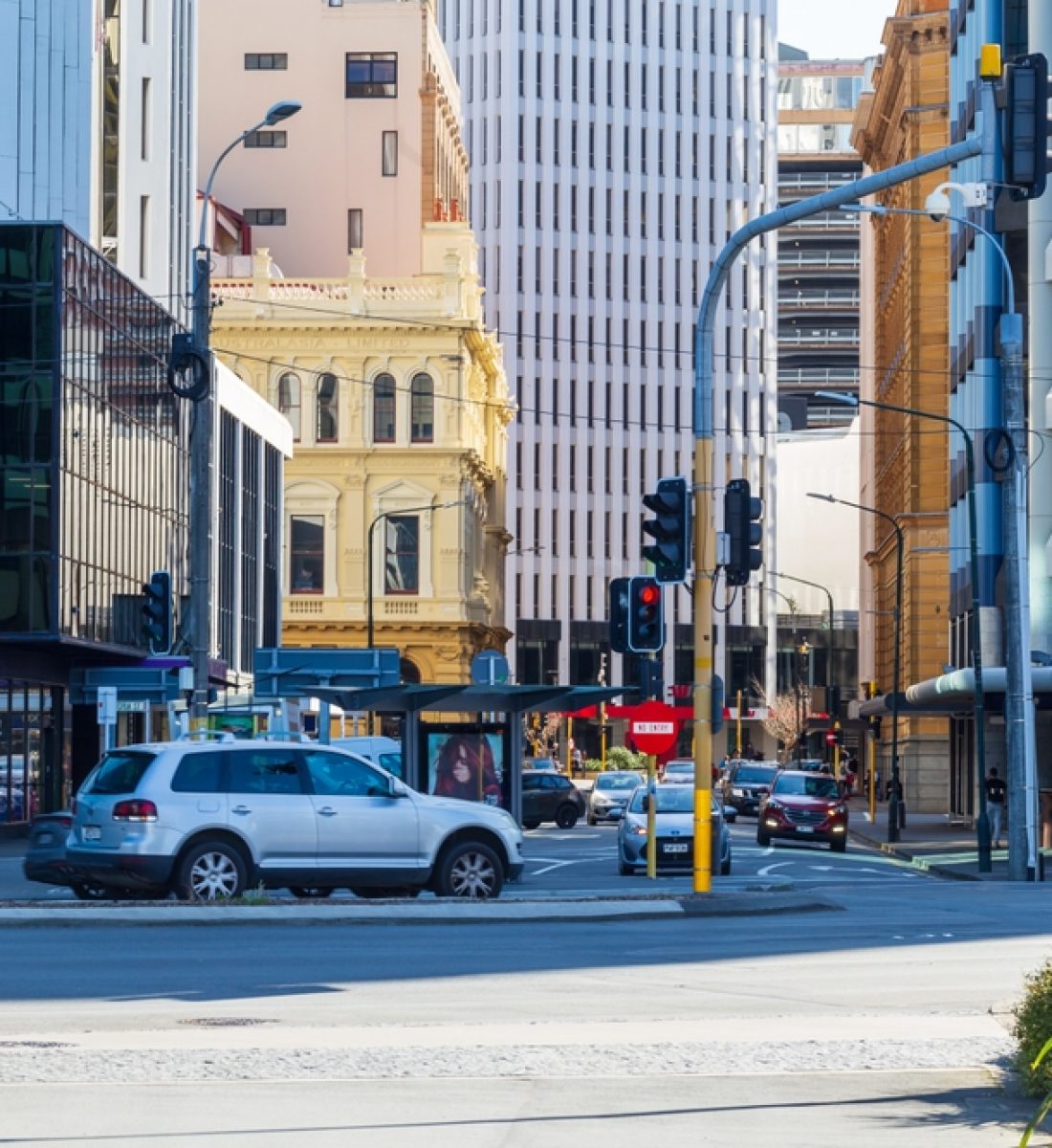 Wellington,,New,Zealand,-,September,02,,2023:,Traffic,Flowing,Along Wellington,,New,Zealand,-,September,02,,2023:,Traffic,Flowing,Along